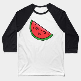 Watermelon Tropical Fruit Baseball T-Shirt